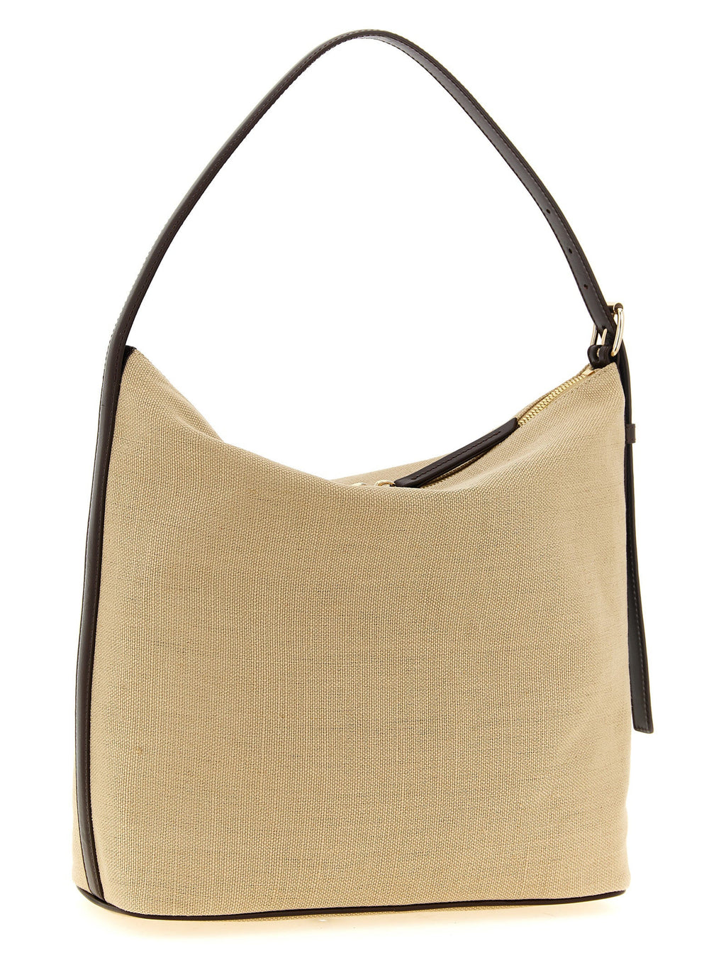 A.P.C. Beige Cotton Shoulder Bag