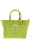 PINKO Bicolor Polypropylene Tote Bag
