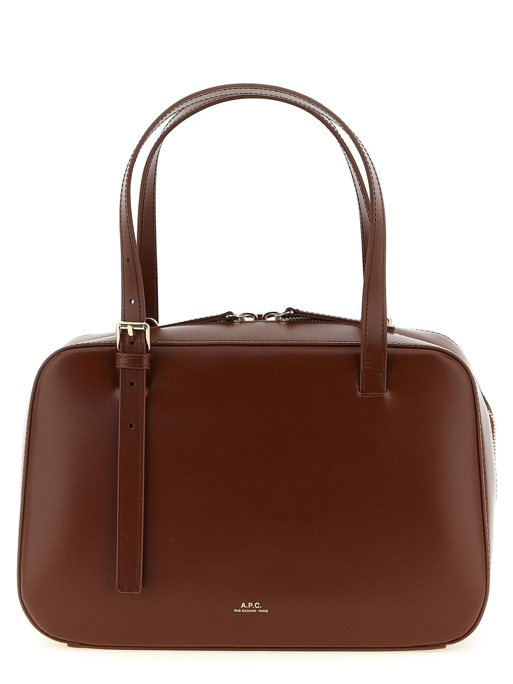 A.P.C. Brown Cowhide Handbag
