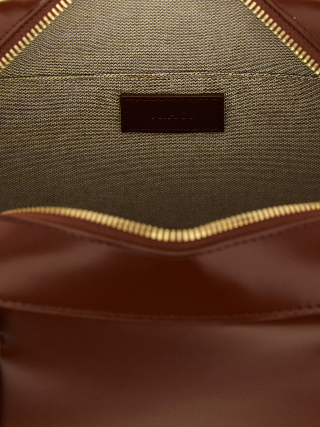 A.P.C. Brown Cowhide Handbag