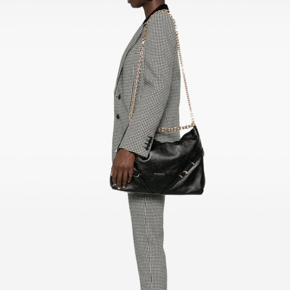 Givenchy Black Calfskin Shoulder Bag