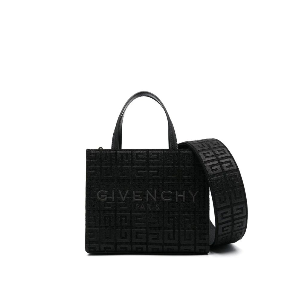 Givenchy Black Cotton Tote Bag