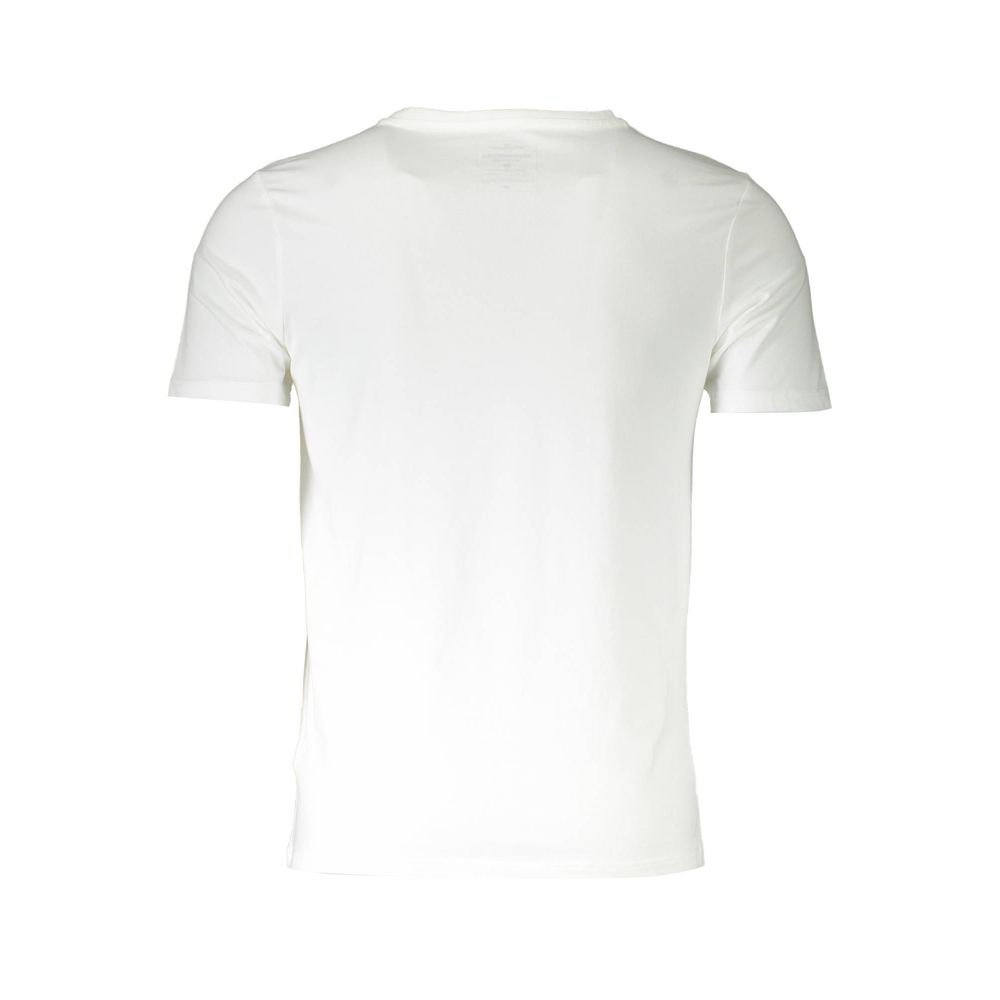 Aeronautica Militare White Cotton Men's Undershirt Aeronautica Militare