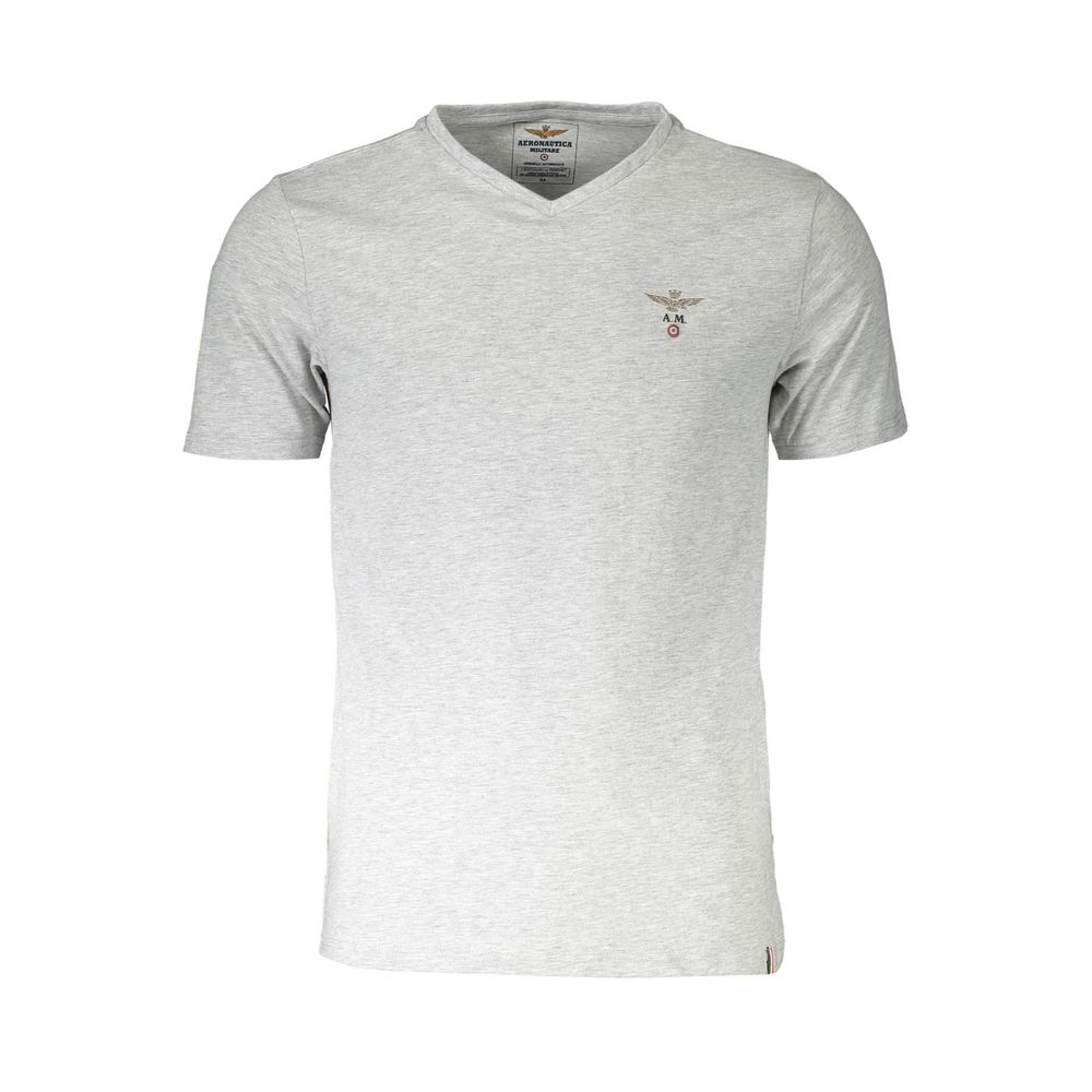 Aeronautica Militare Gray Cotton Men's Undershirt