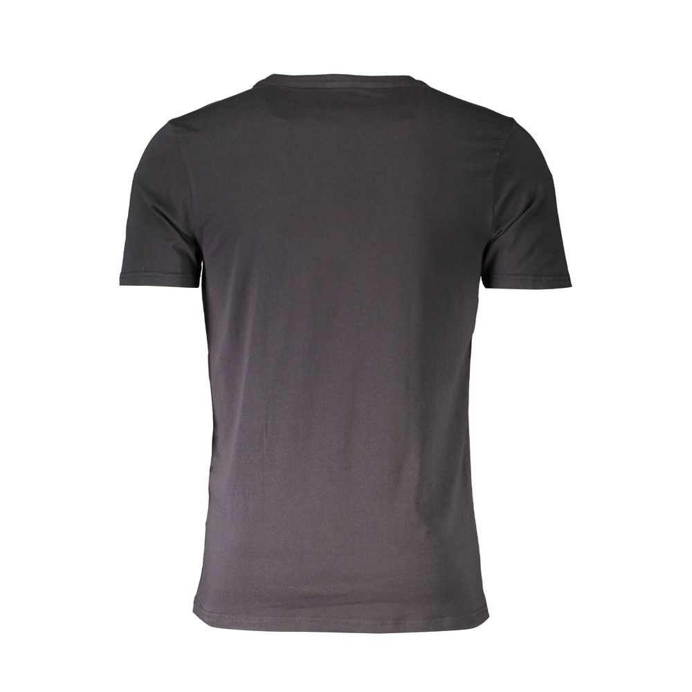 Aeronautica Militare Black Cotton Men's Shirt