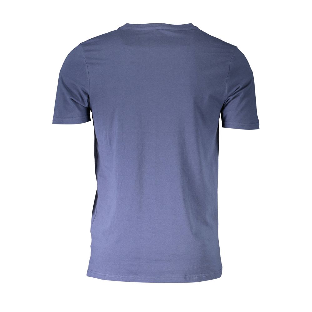Aeronautica Militare Blue Cotton Men's T-Shirt