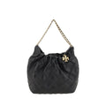 Tory Burch Black Lamb Ovis Aries Aries Shoulder Bag