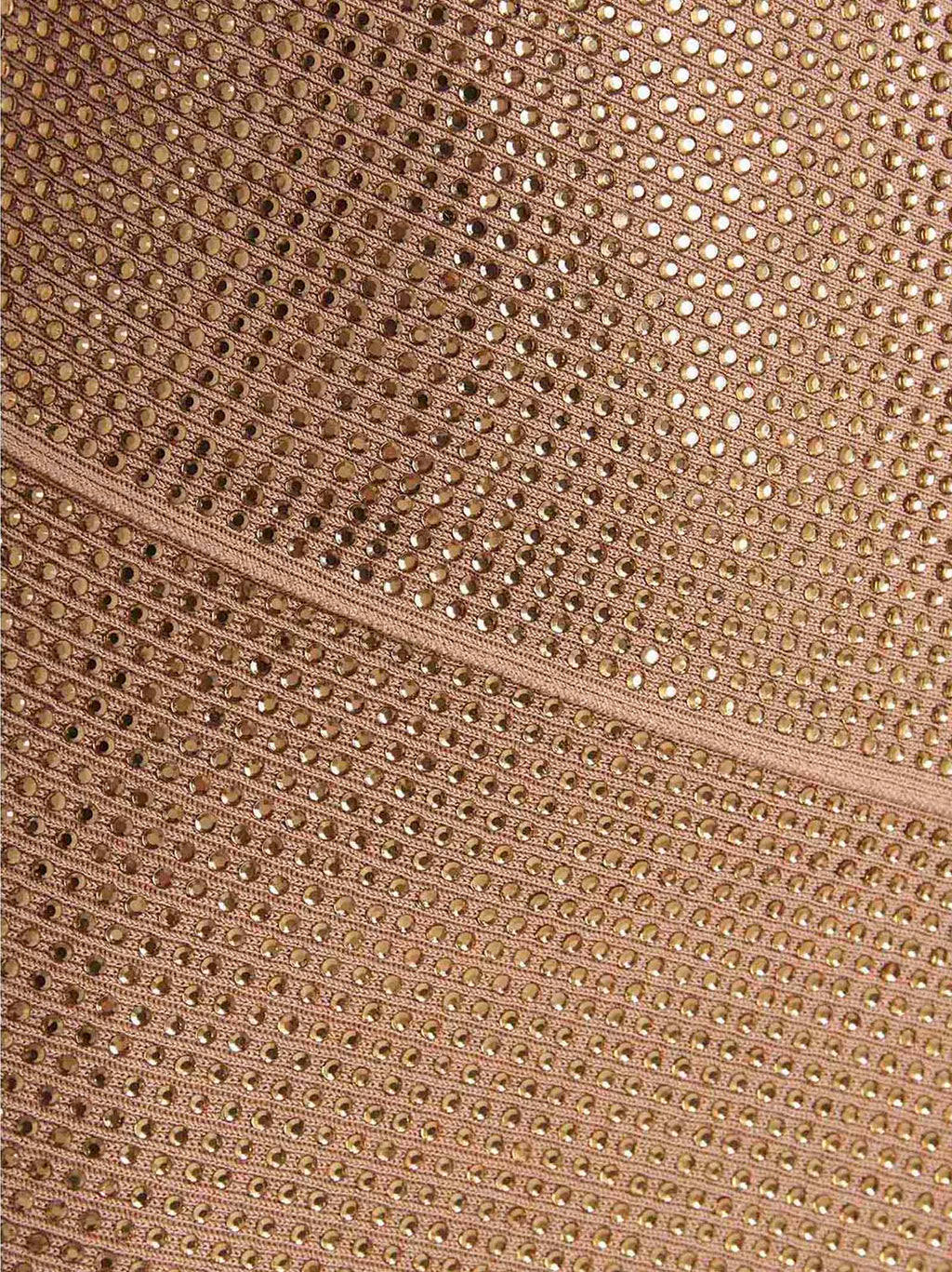 ANDREĀDAMO Beige Viscose Mini Skirt