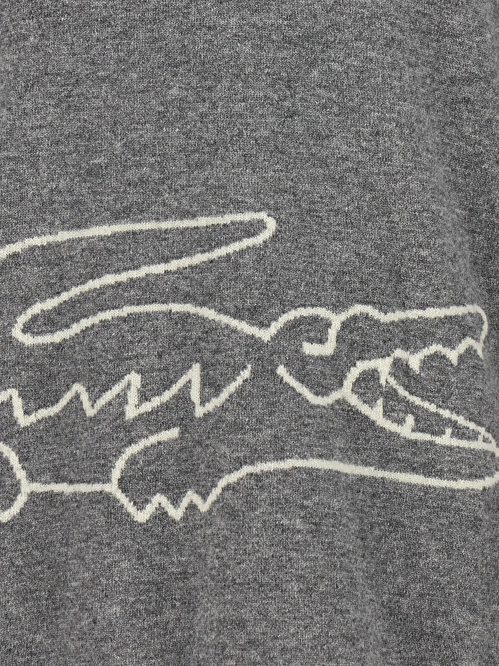 Comme Des Garçons Gray Wool Cardigan