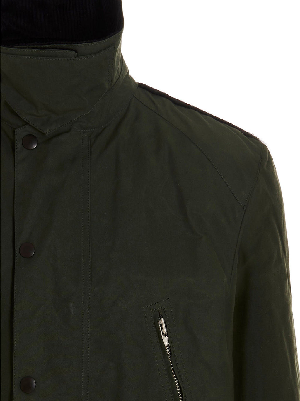 Department 5 Bicolor Cotton Full-Length Jacket
