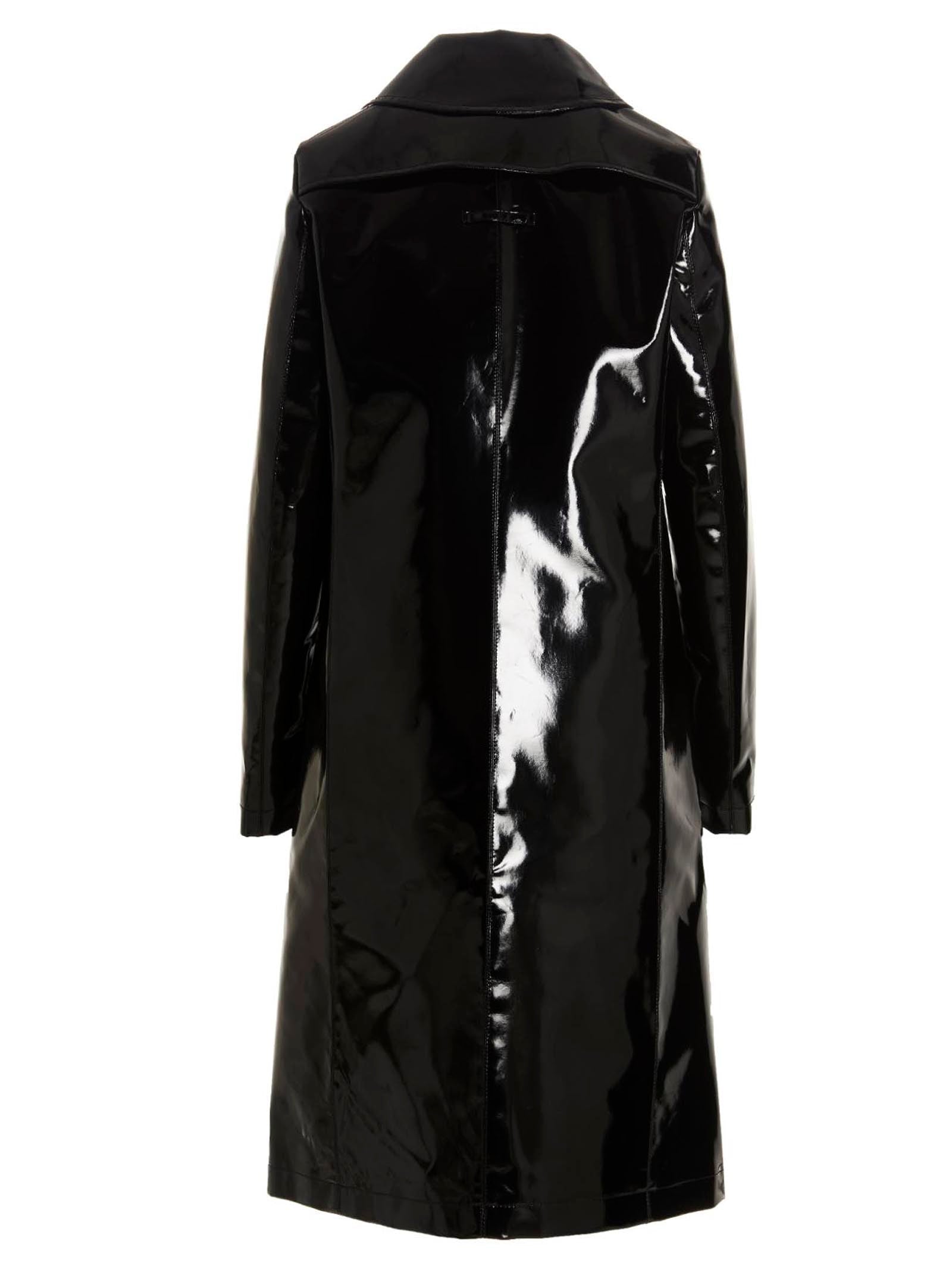 Raf Simons Black Cotton Coat