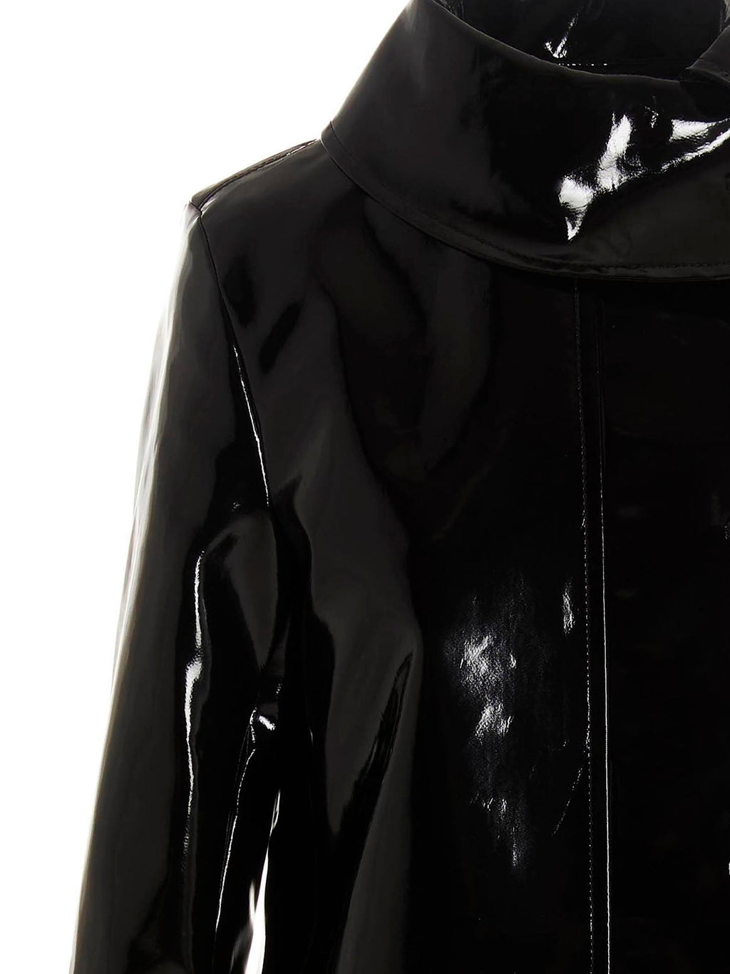 Raf Simons Black Cotton Coat