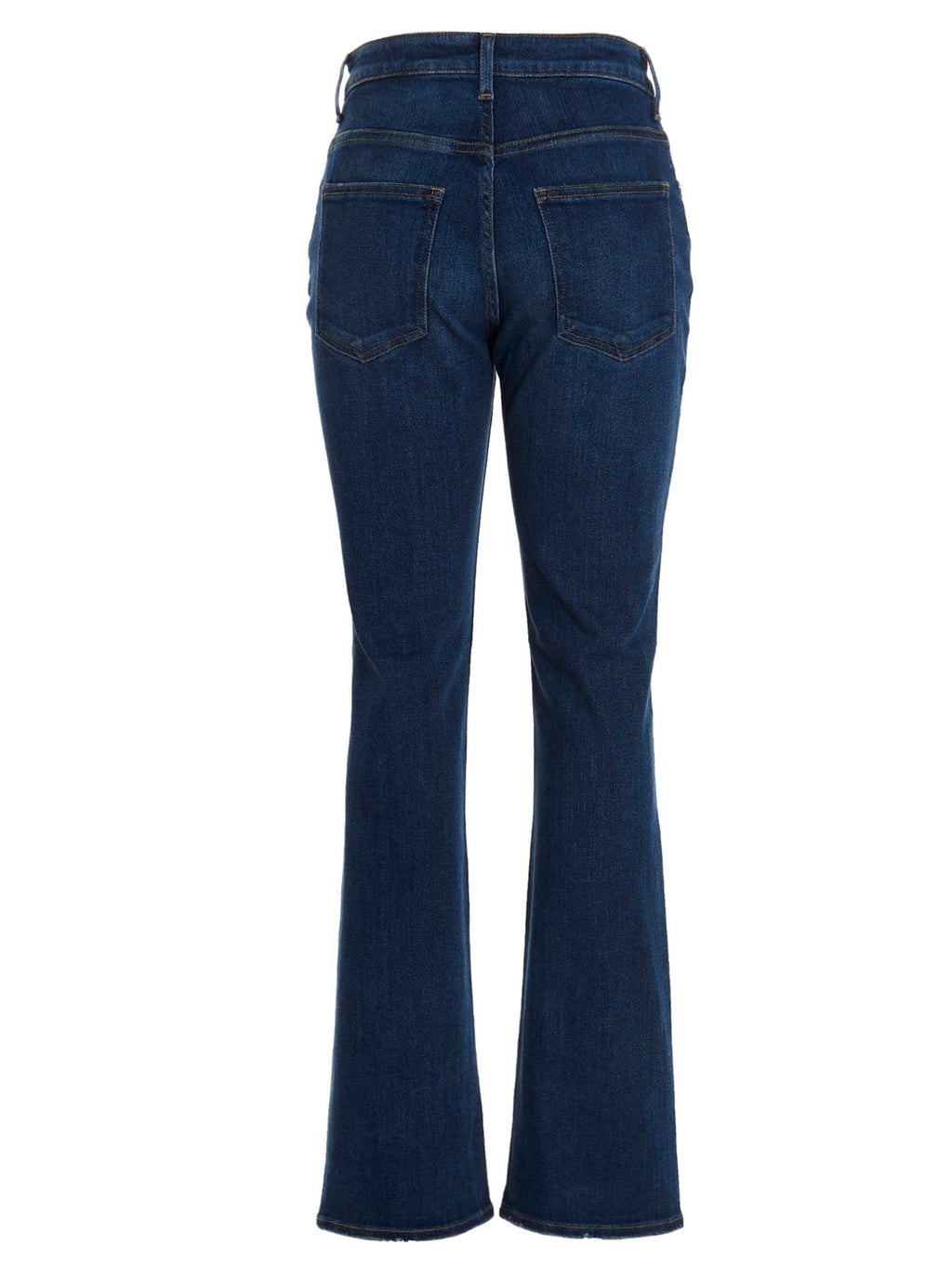 TU ES MON TRESOR Blue Cotton Flared Jeans