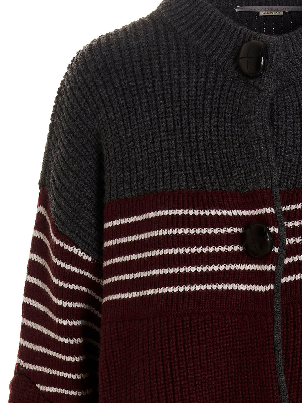 Stella McCartney Multicolor Virgin Wool Coat