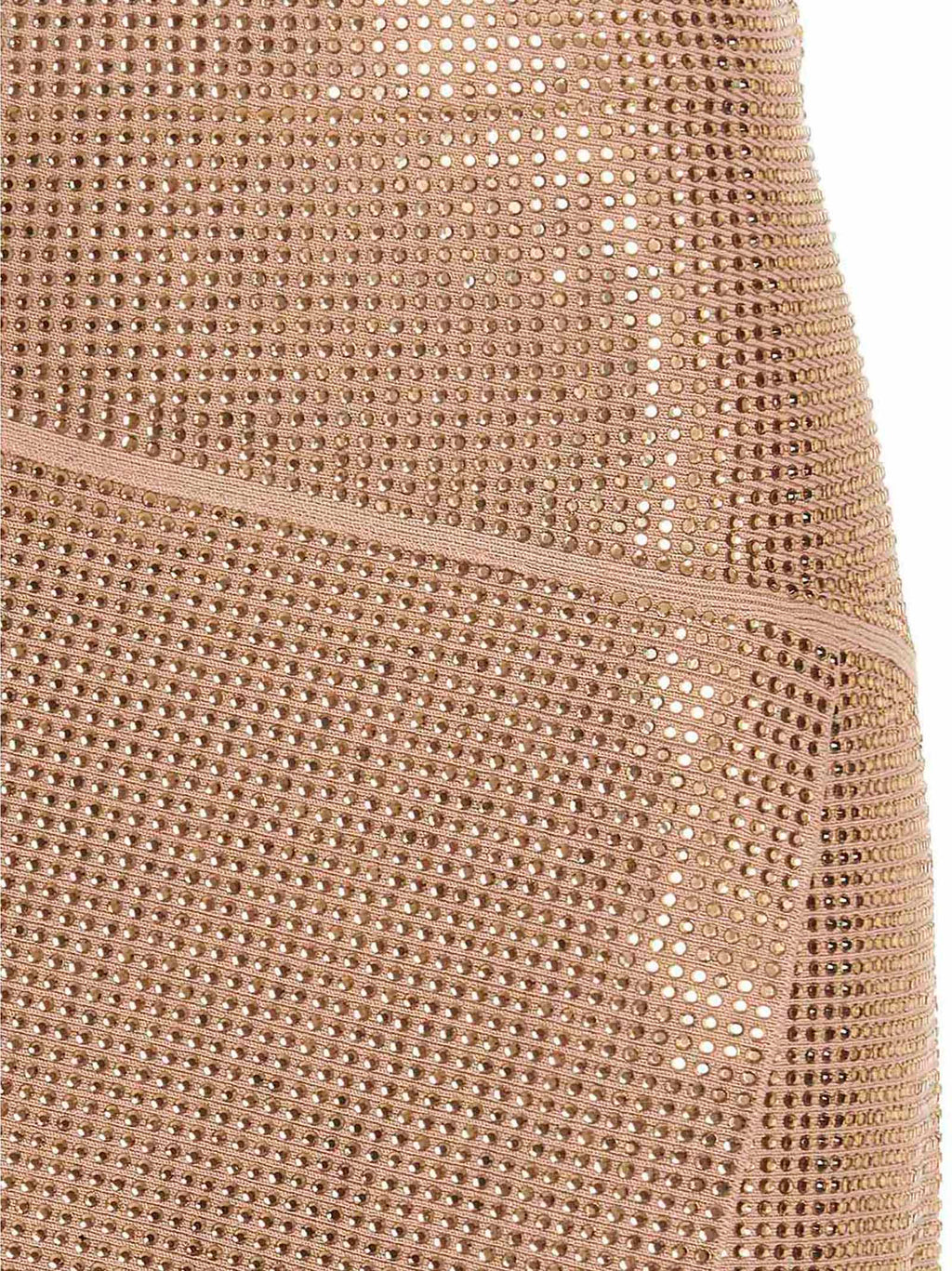ANDREĀDAMO Beige Viscose Long Skirt