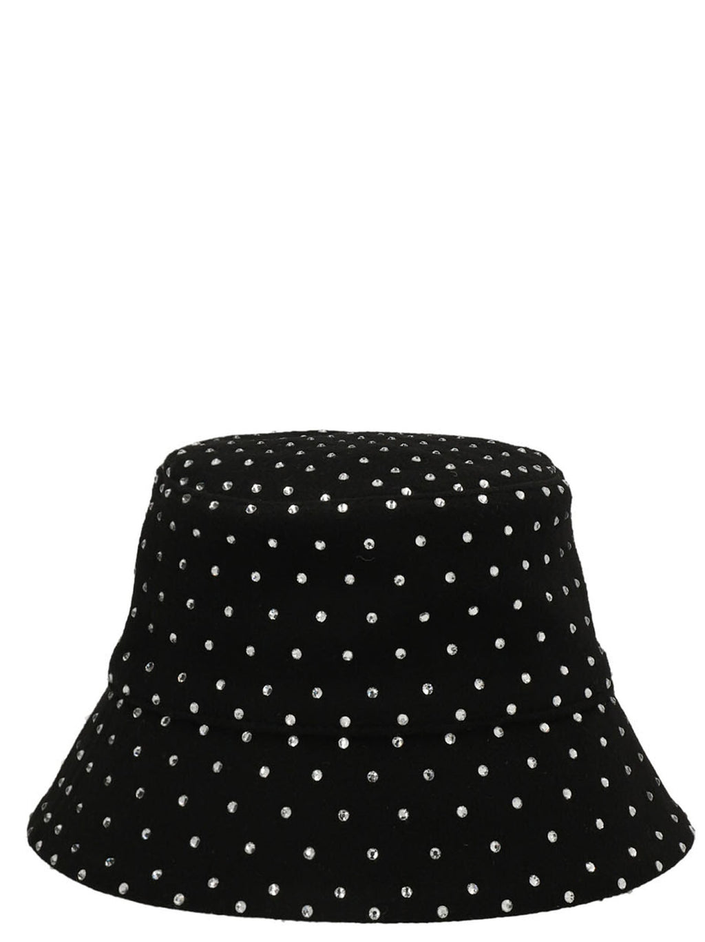 RUSLAN BAGINSKIY Black Wool Bucket Hat