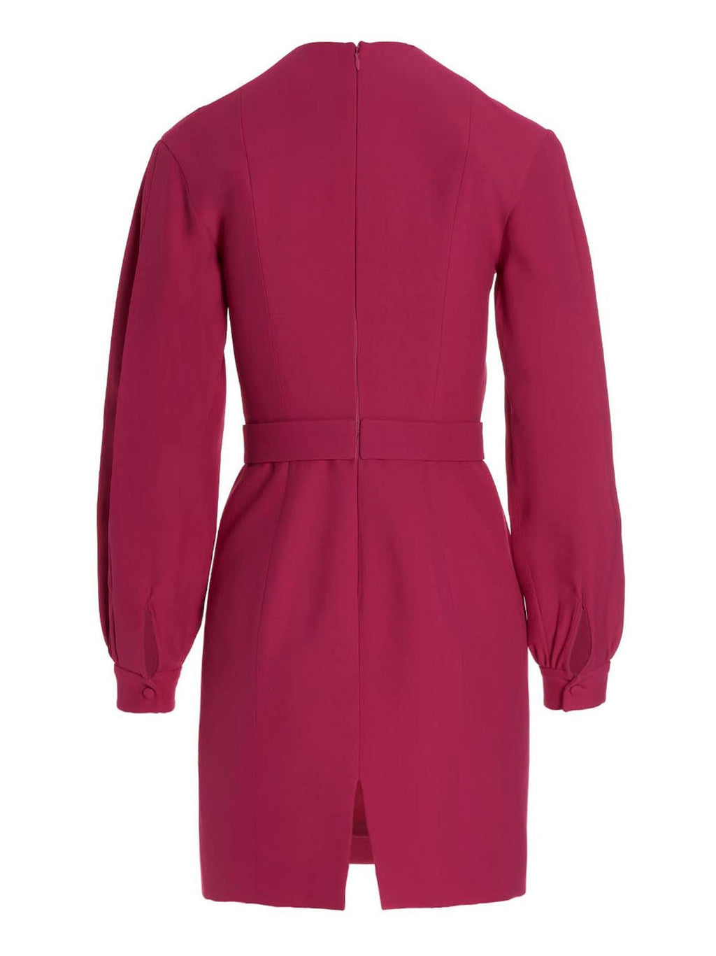 Giovanni Bedin Fuchsia Viscose Short Dress