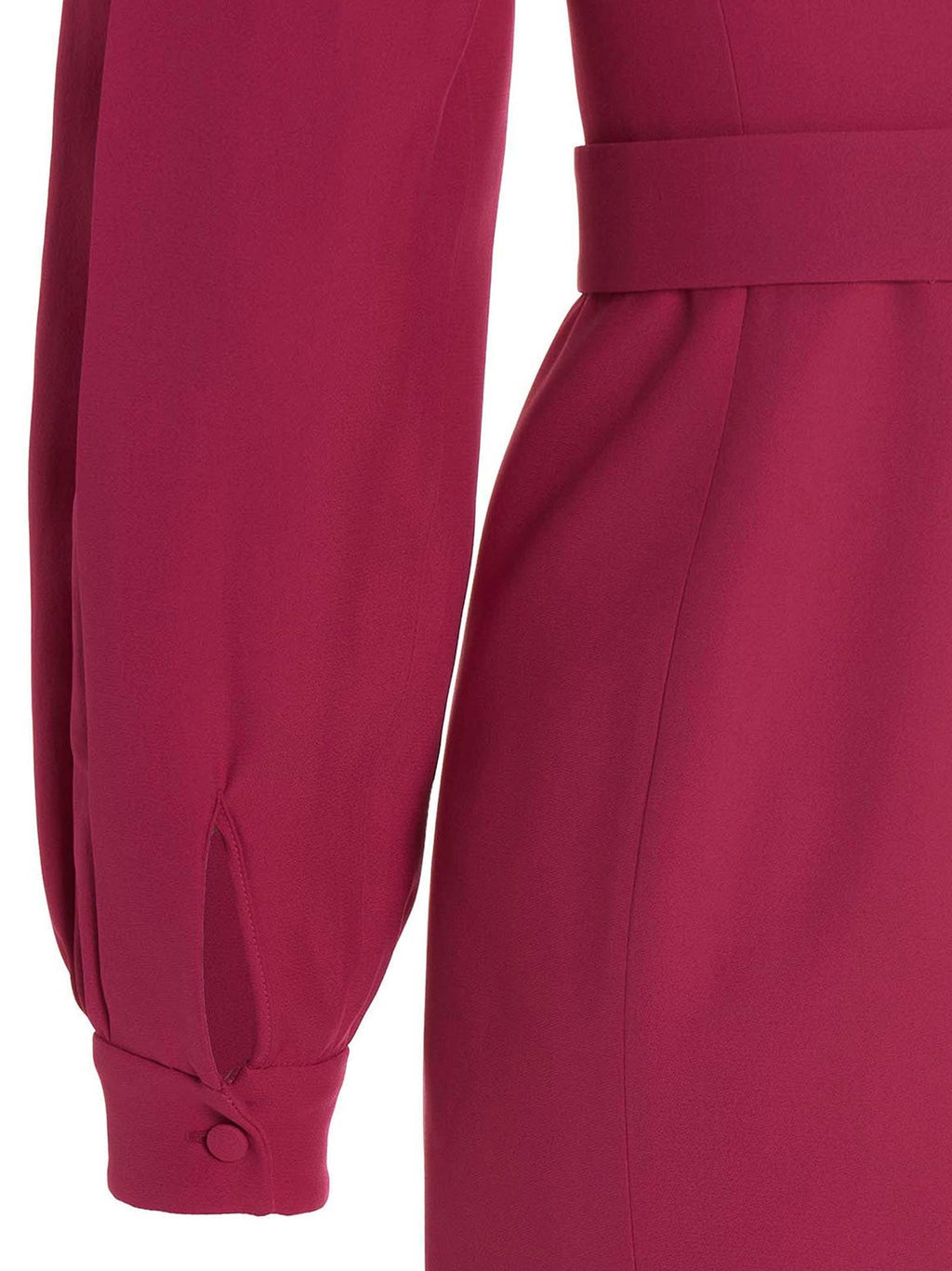 Giovanni Bedin Fuchsia Viscose Short Dress