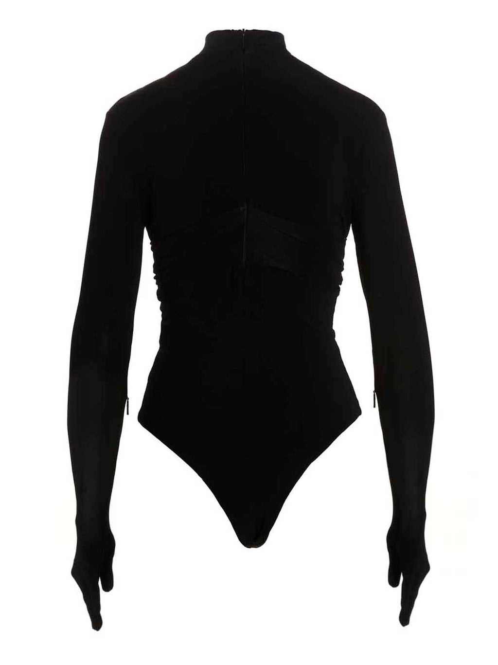 Ambush Black Viscose Bodysuit