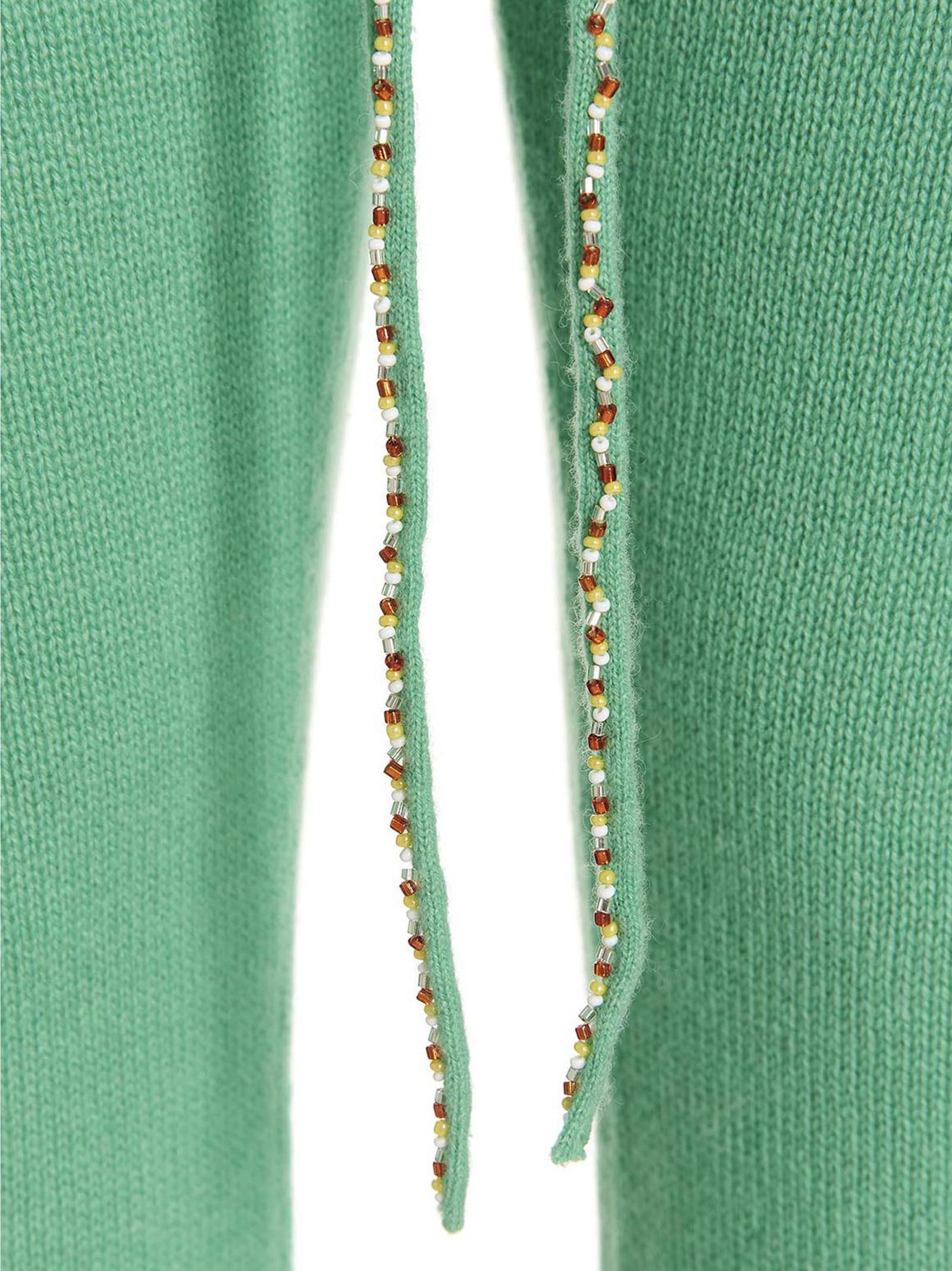 MIXIK Bicolor Cashmere Casual Pants
