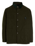 SOUTH2 WEST8 Bicolor Cotton Full-Length Jacket