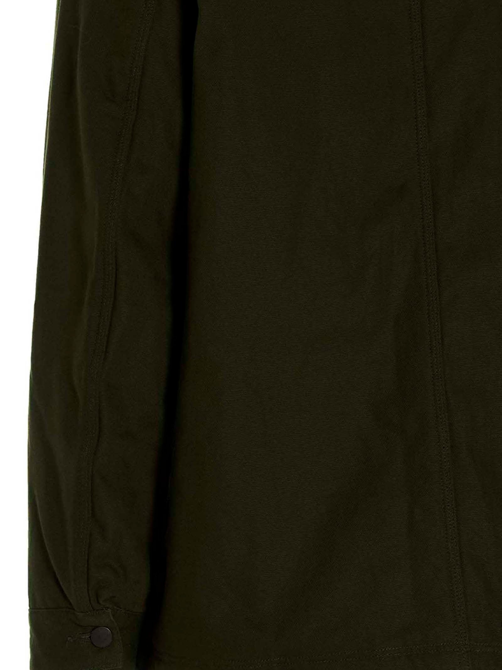SOUTH2 WEST8 Bicolor Cotton Full-Length Jacket