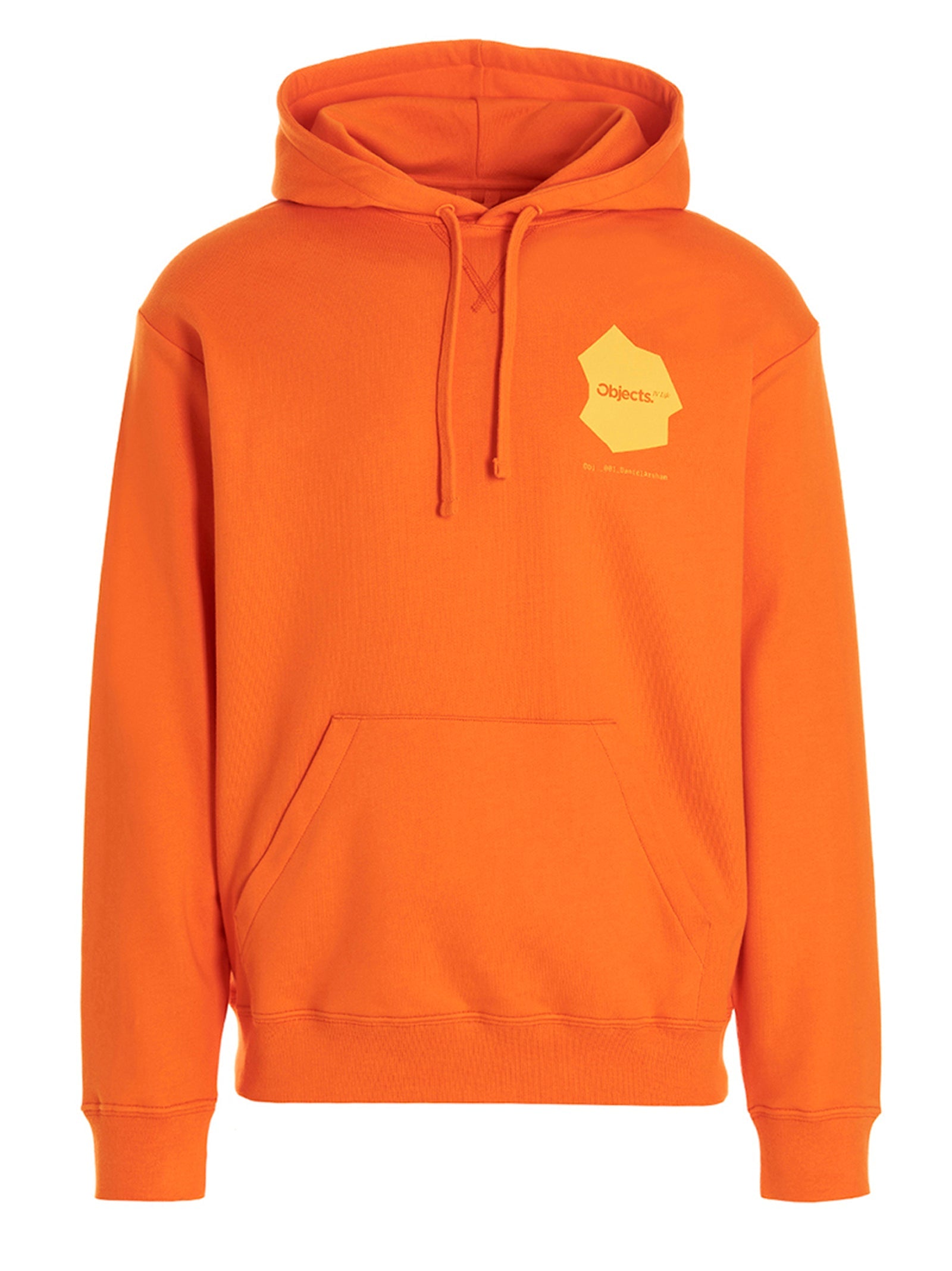 Objects IV Life Orange Cotton Sweatshirt