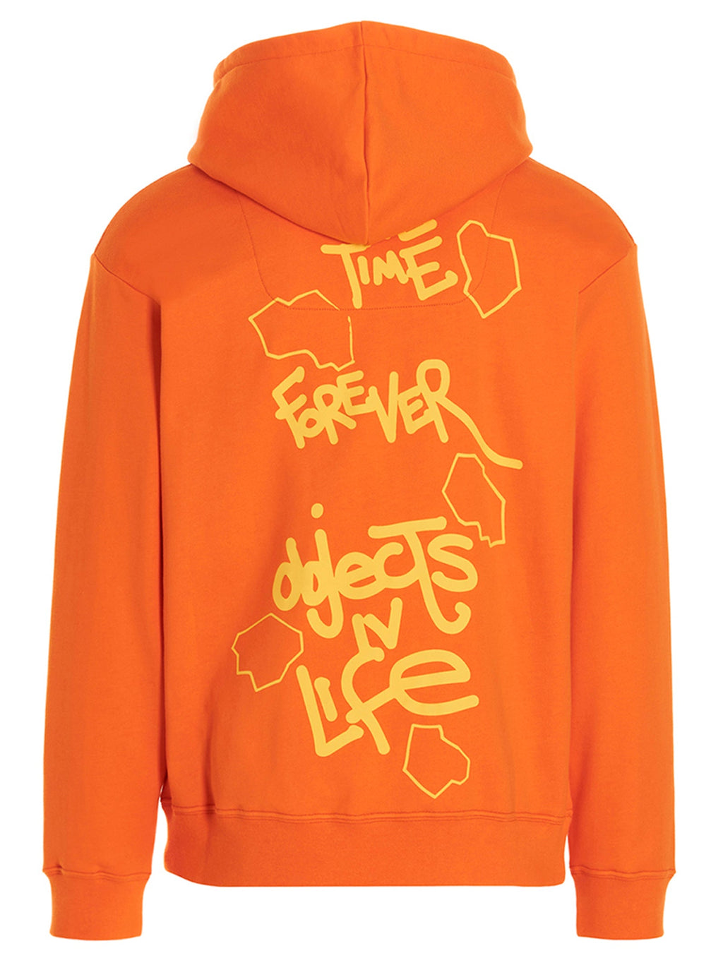 Objects IV Life Orange Cotton Sweatshirt
