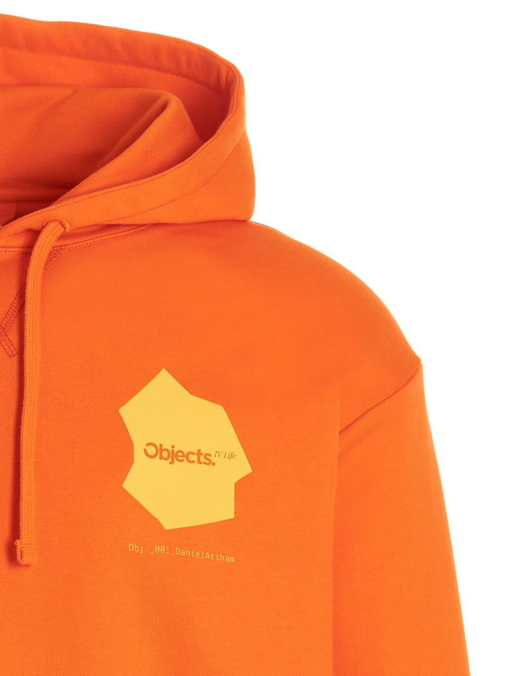 Objects IV Life Orange Cotton Sweatshirt