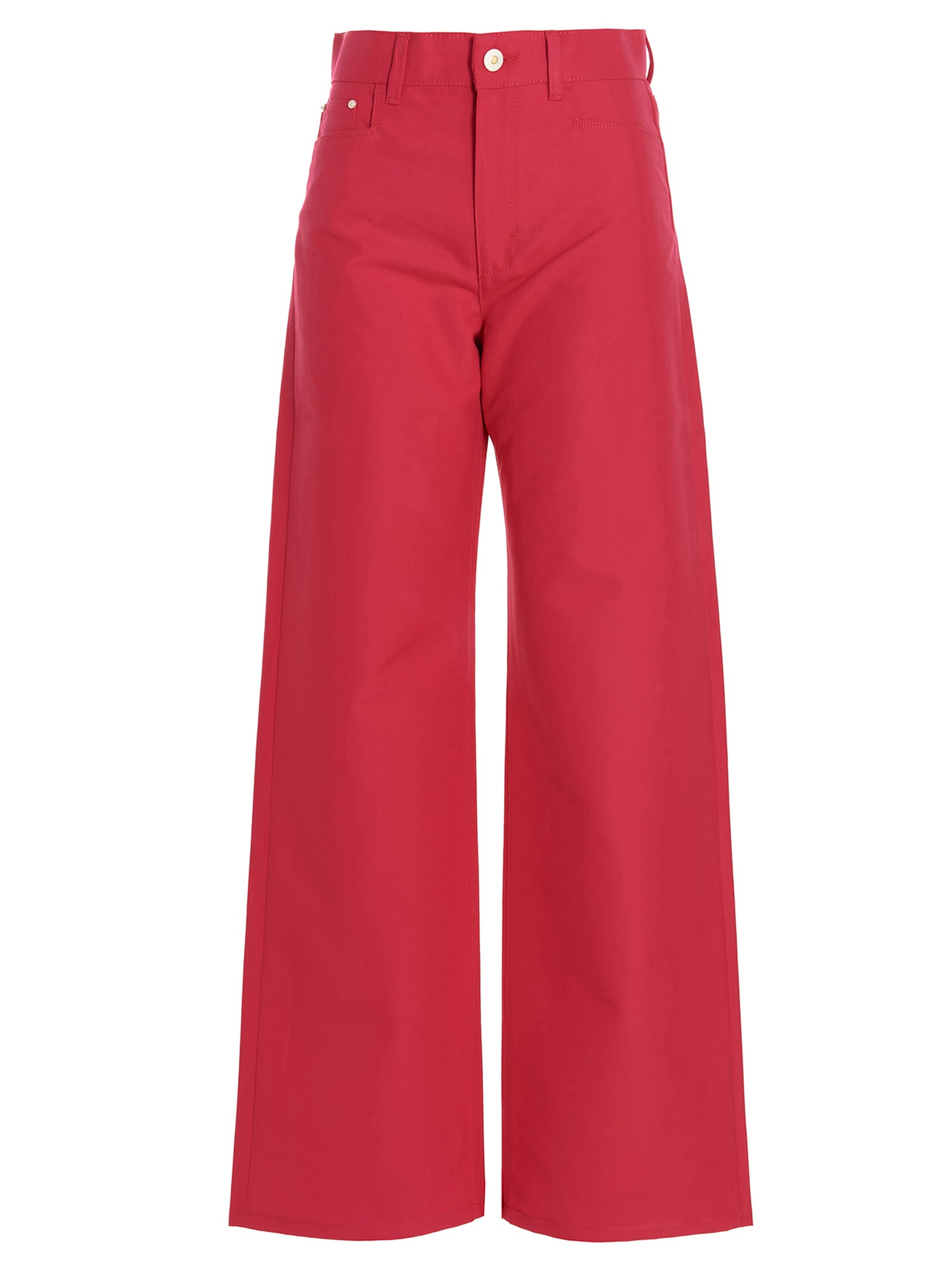 Wandler Fuchsia Cotton Casual Pants