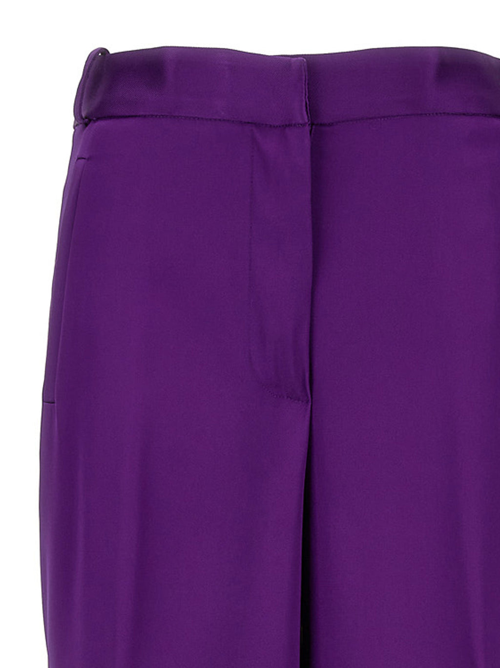 Versace Purple Viscose Cargo Pants