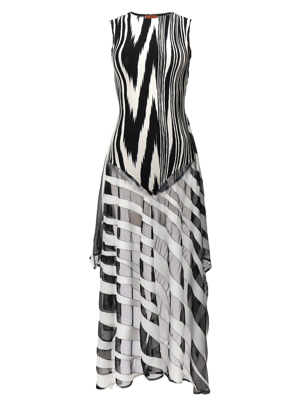 Missoni Bicolor Viscose Bodysuit