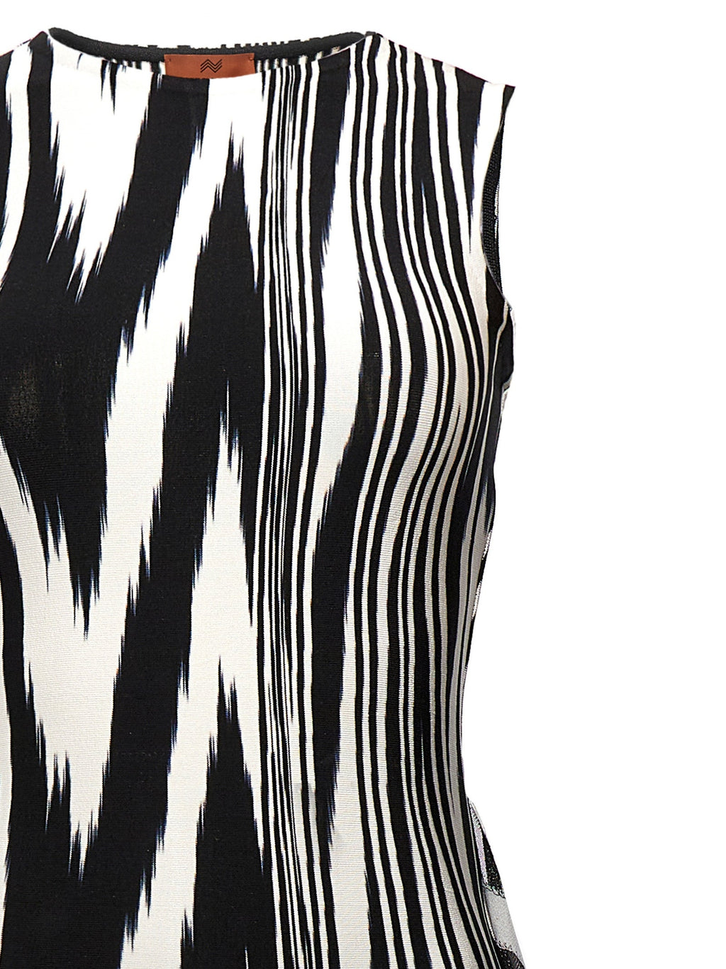 Missoni Bicolor Viscose Bodysuit