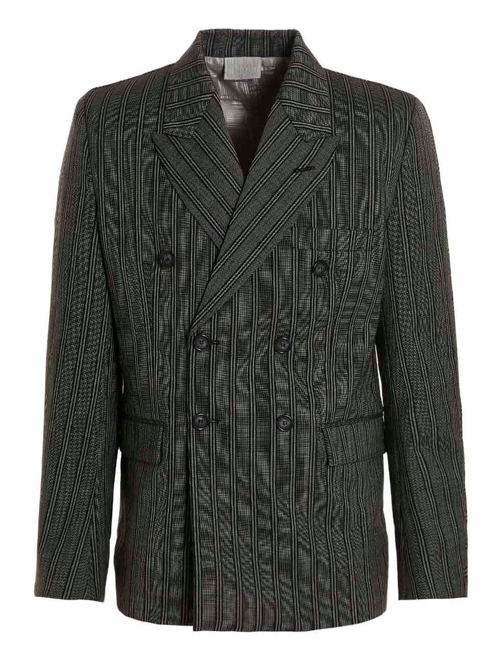 VTMNTS Black Virgin Wool Blazer