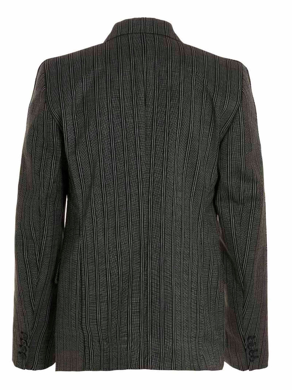 VTMNTS Black Virgin Wool Blazer