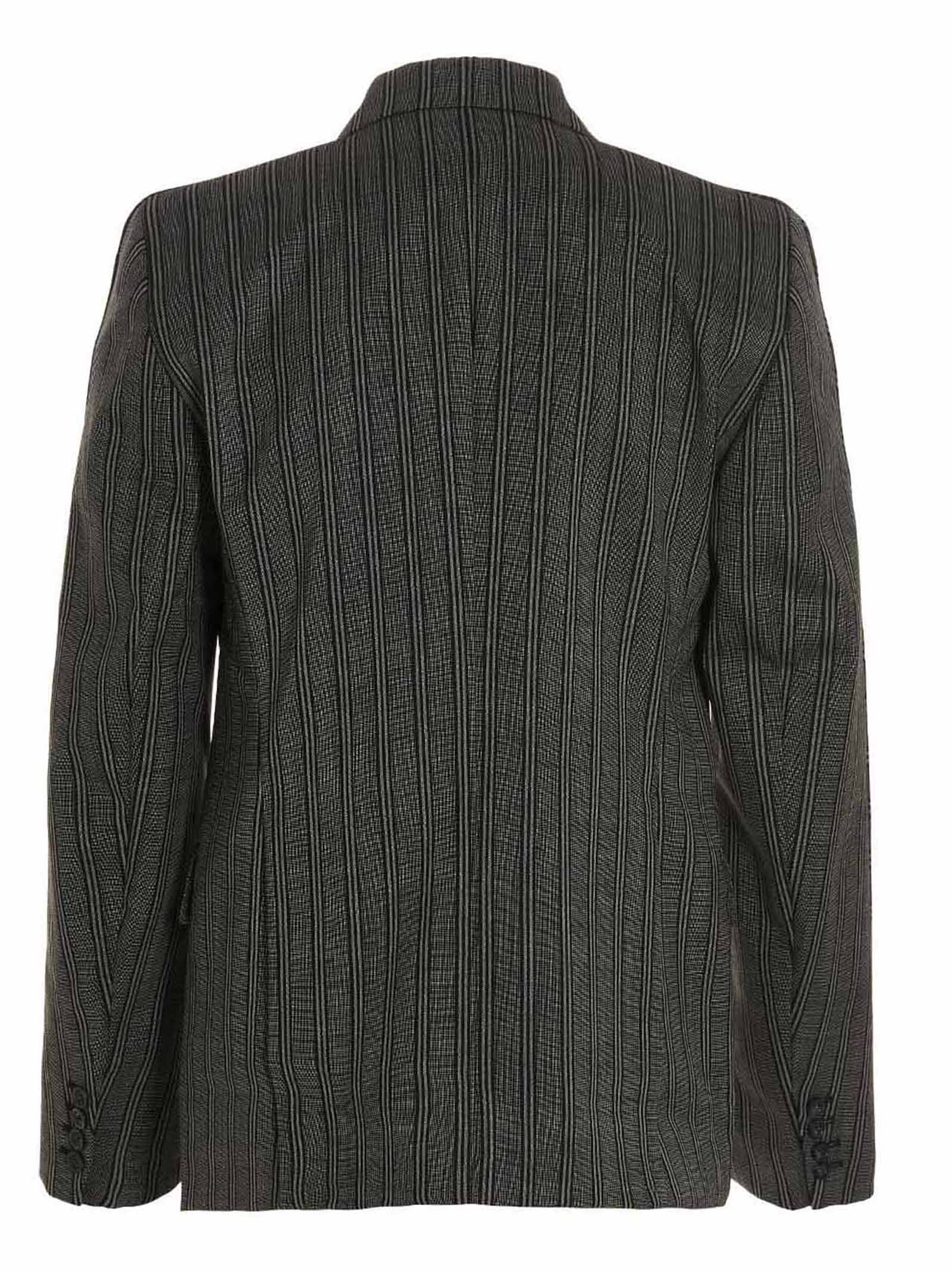 VTMNTS Black Virgin Wool Blazer