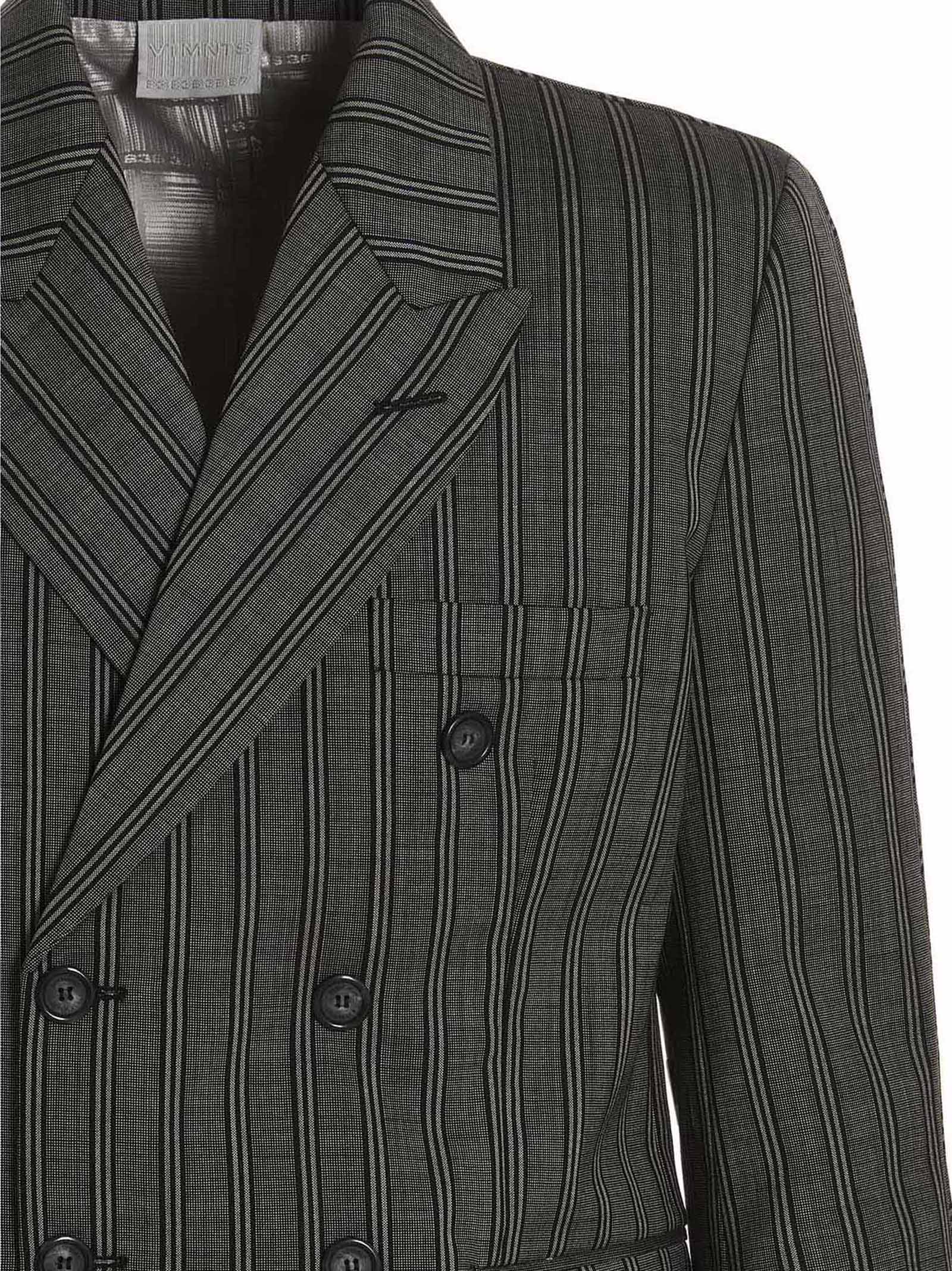VTMNTS Black Virgin Wool Blazer