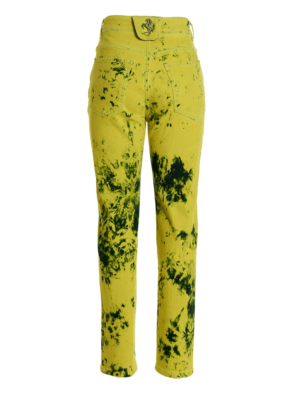Ferrari Bicolor Cotton Jeans Denim