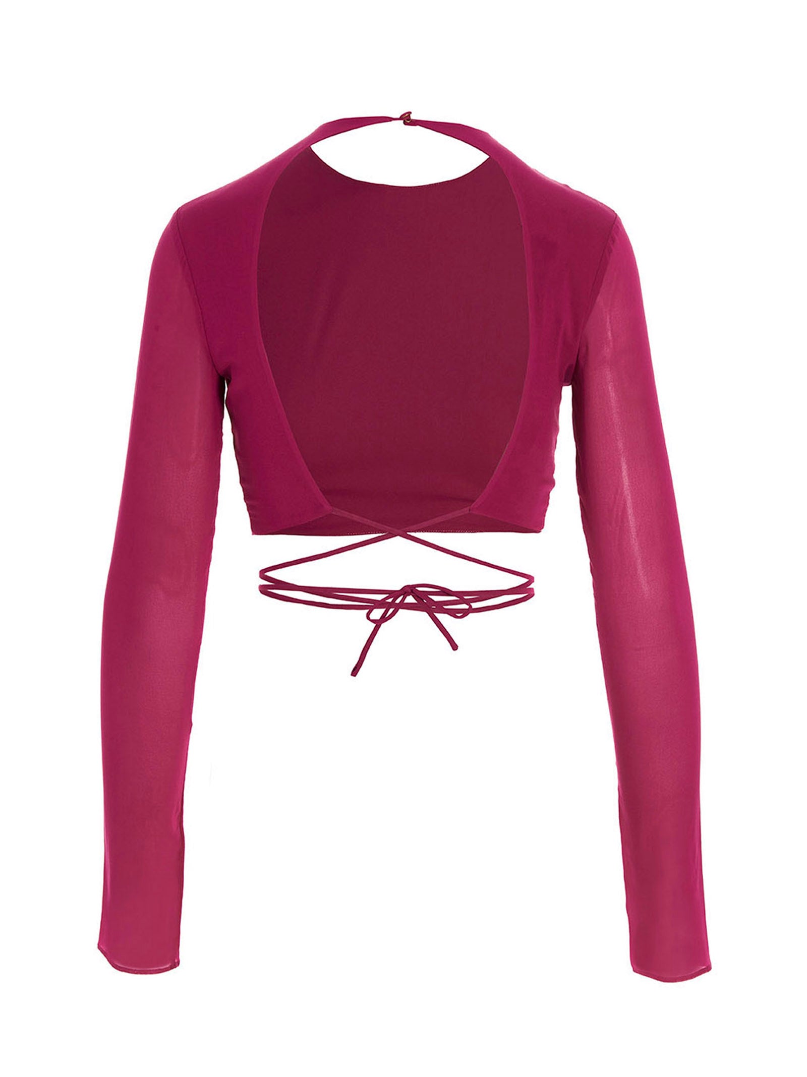 The Andamane Fuchsia Silk Shirt