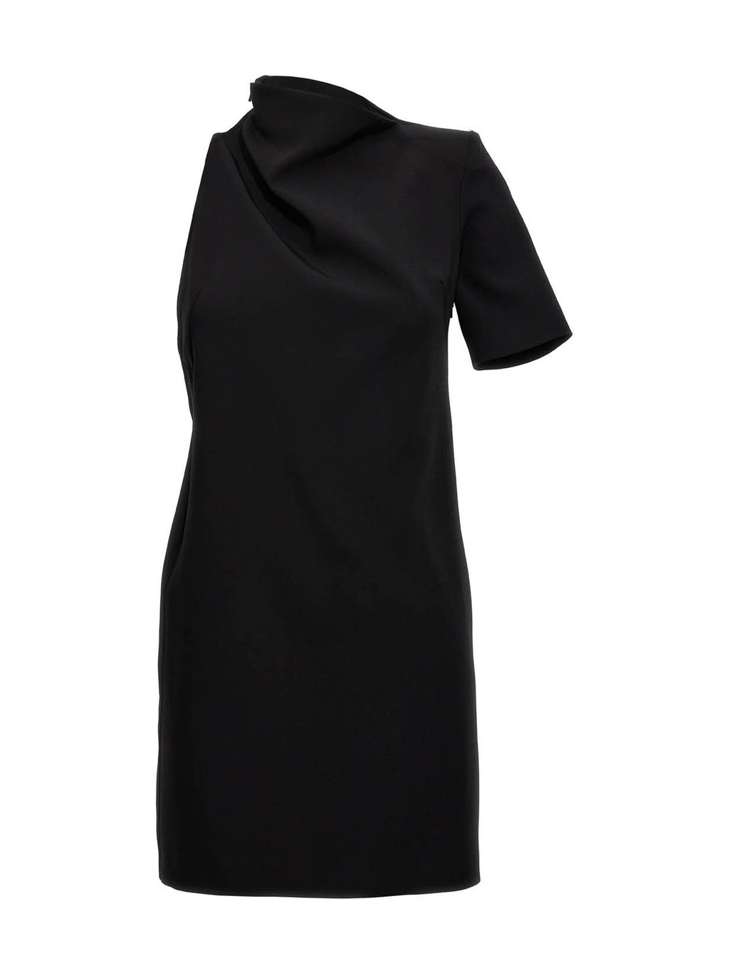 Sportmax Black Viscose Short Dress