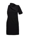 Sportmax Black Viscose Short Dress