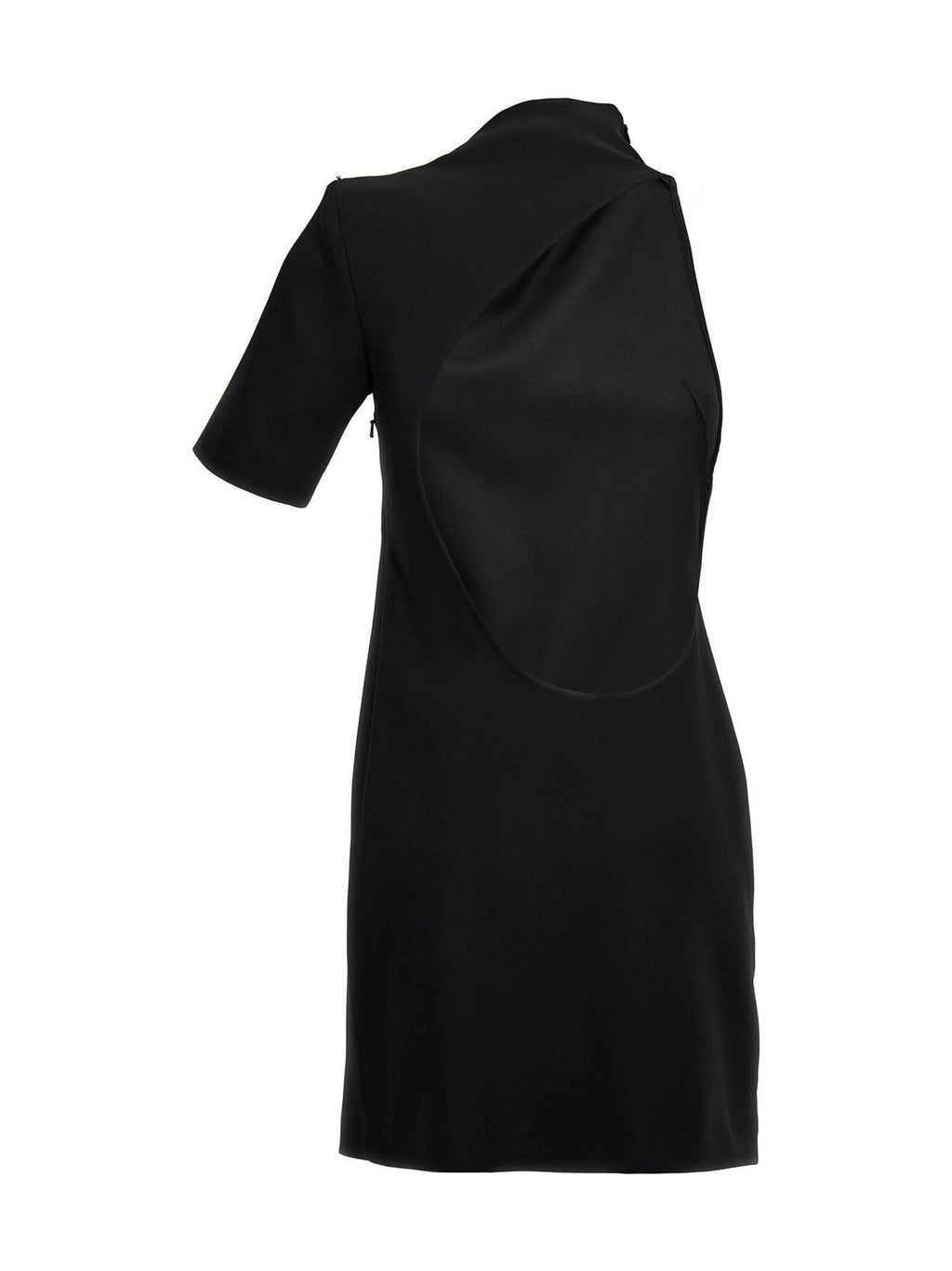 Sportmax Black Viscose Short Dress