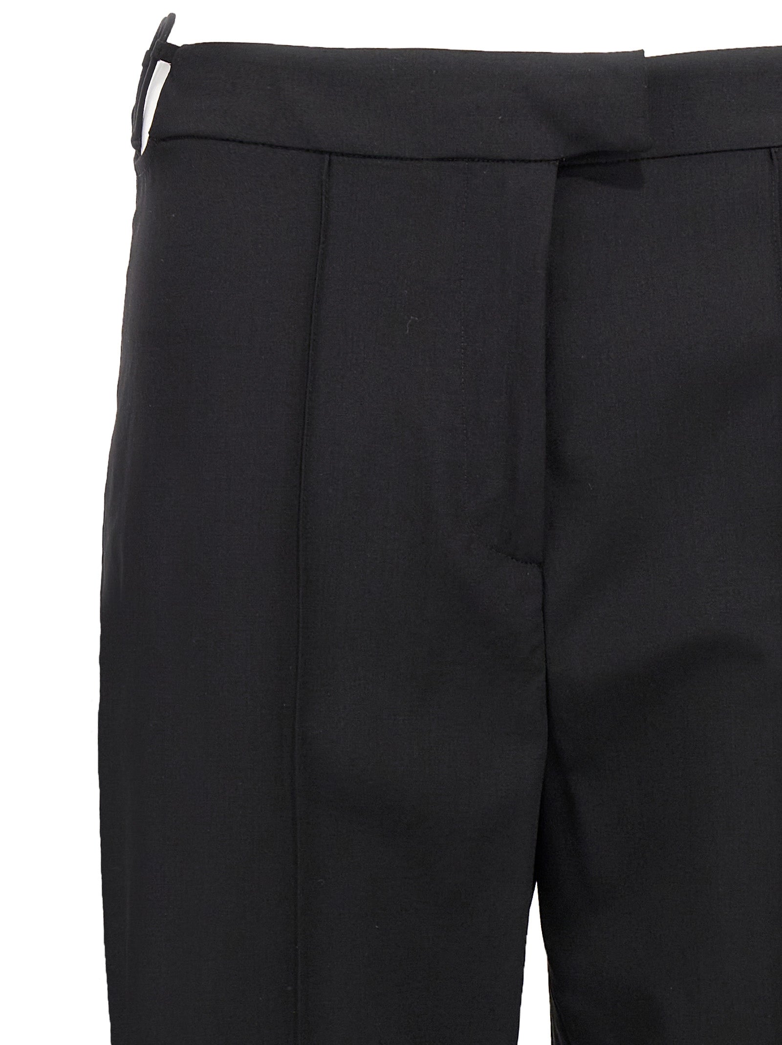 Nensi Dojaka Black Virgin Wool Pants