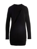 Versace Black Viscose Short Dress