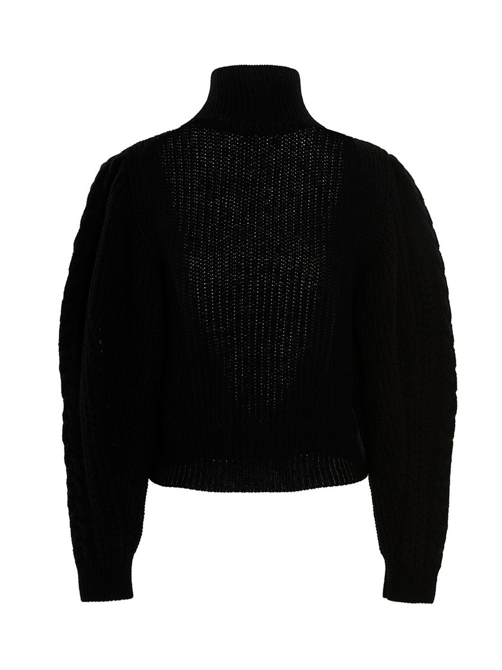 MIXIK Black Wool Cardigan
