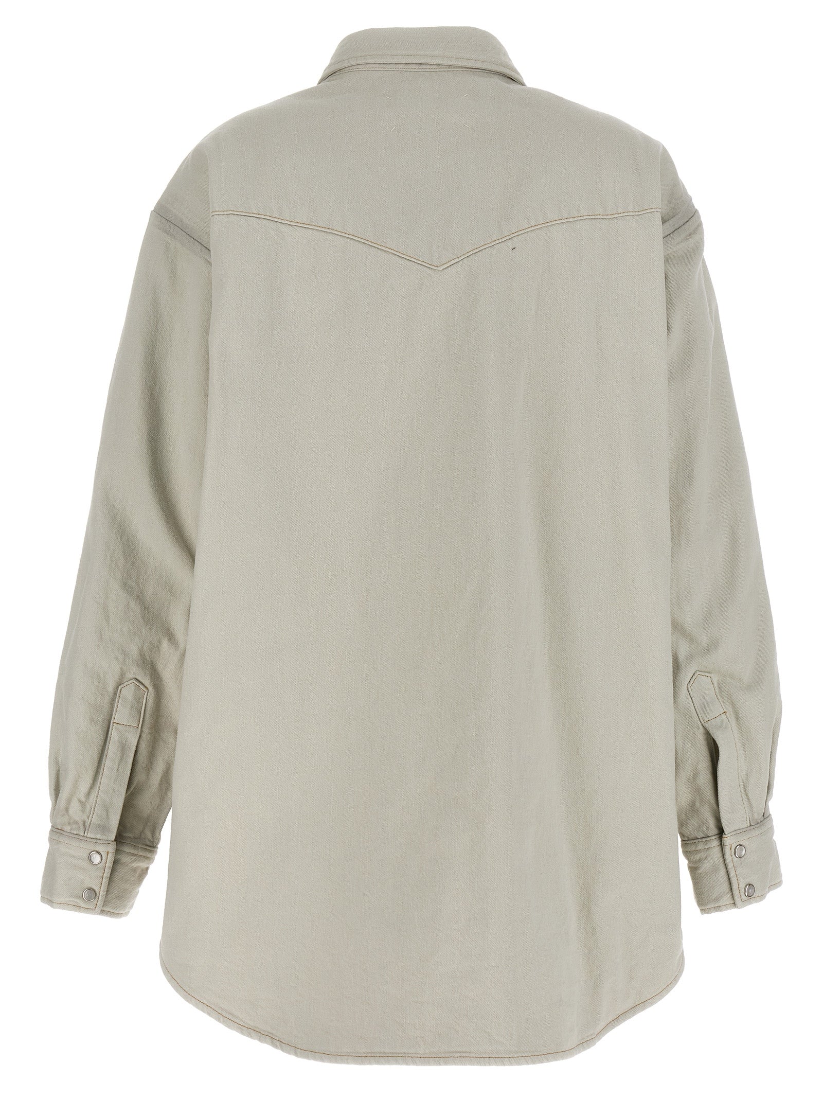Maison Margiela White Cotton Denim Jacket