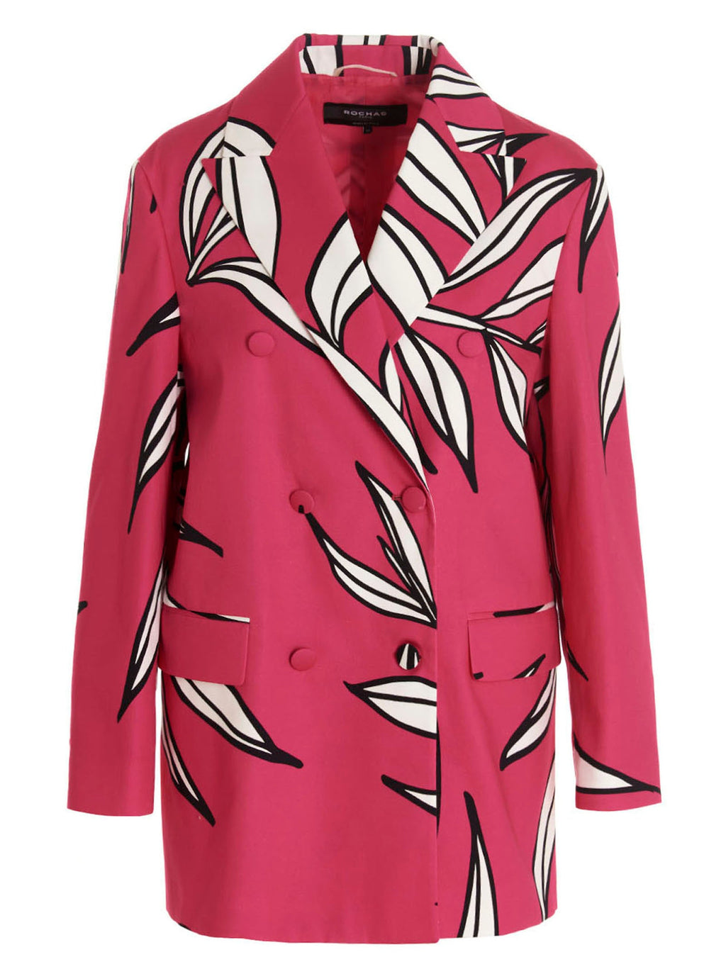 ROCHAS Fuchsia Cotton Blazer