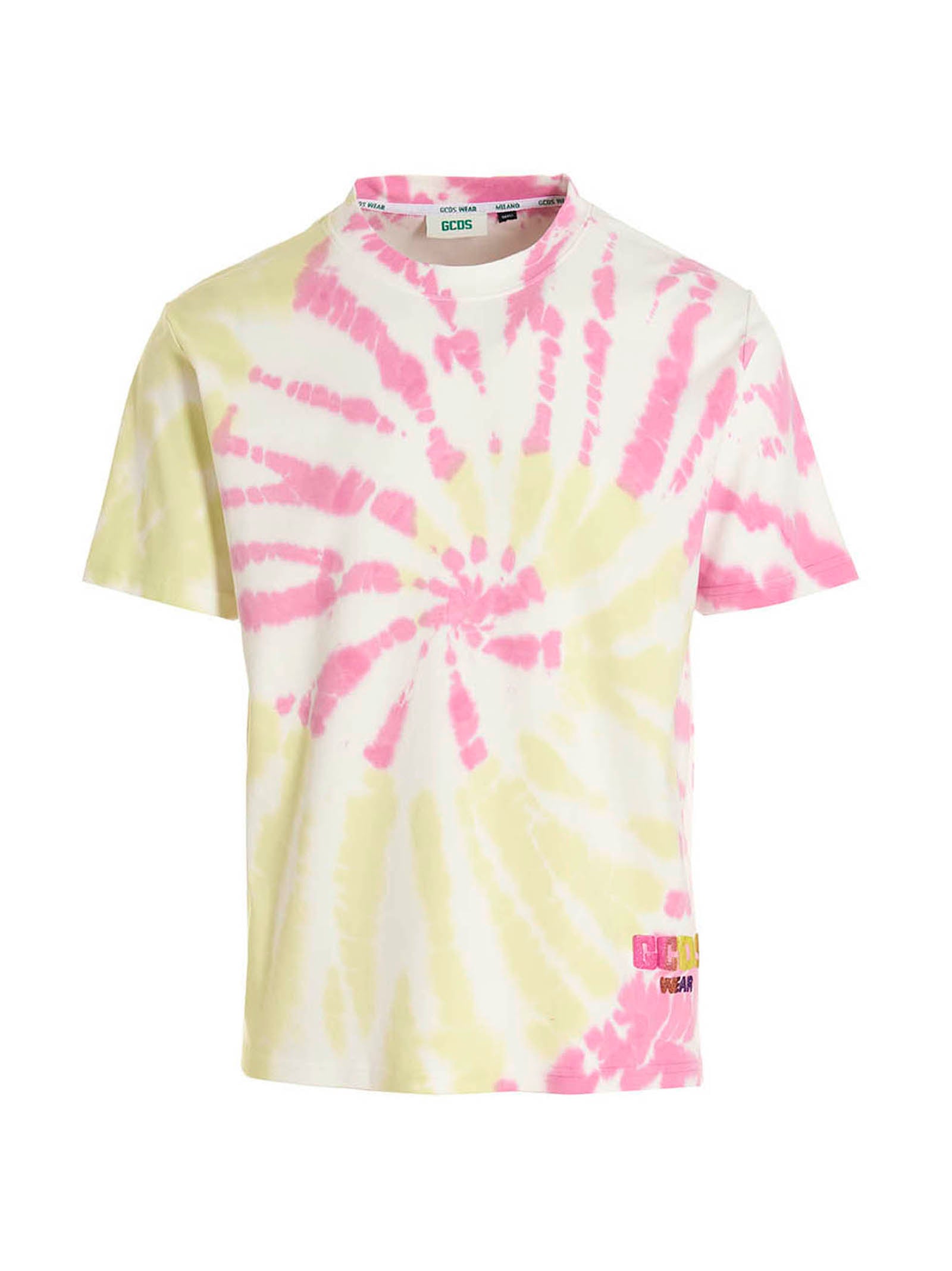 GCDS Multicolor Cotton T-Shirt