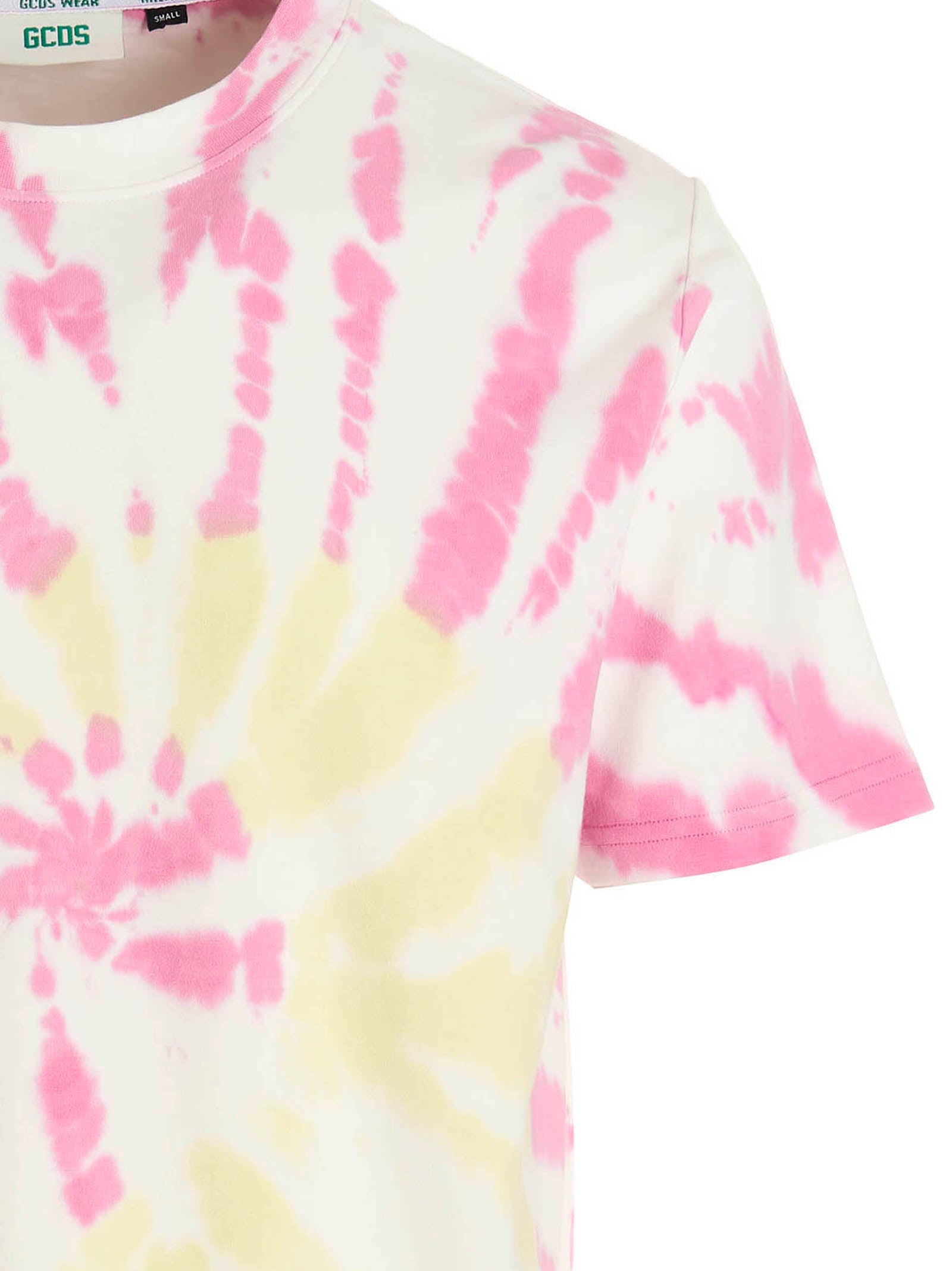 GCDS Multicolor Cotton T-Shirt