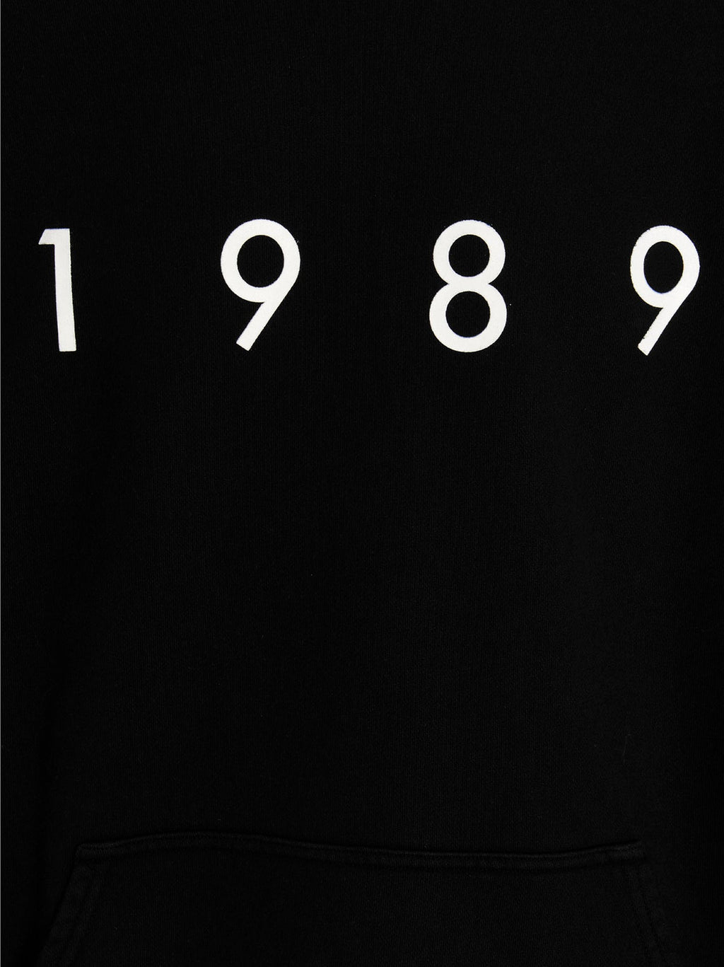 1989 Studio Black Cotton Sweatshirt